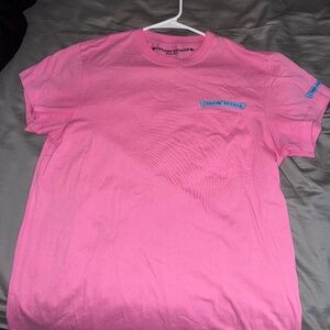 Chrome Hearts Pink Short Sleeve Tee